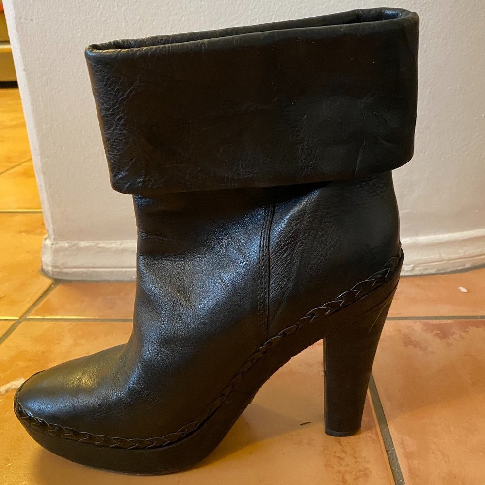 Nike Air G Series Black Heeled Boot